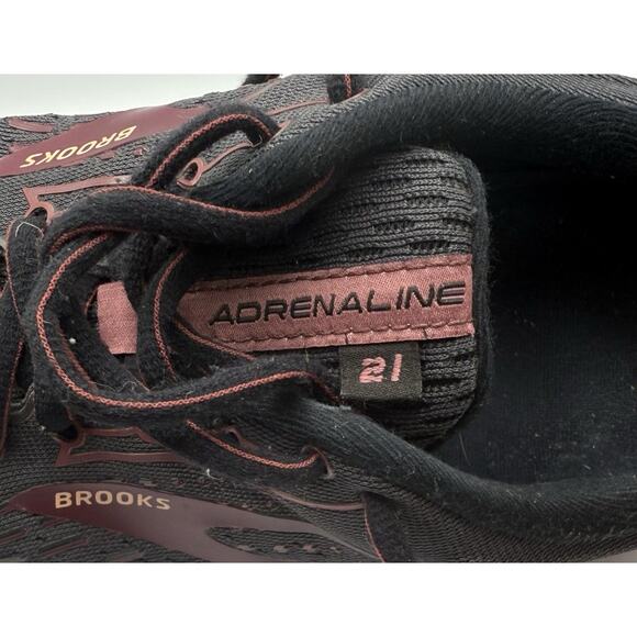 Brooks Adrenaline 21 Gray‎ Dusty Rose Pink 10 Women's Used - Picture 10 of 10